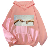 Creation of Adam, Michelangelo Hoodie